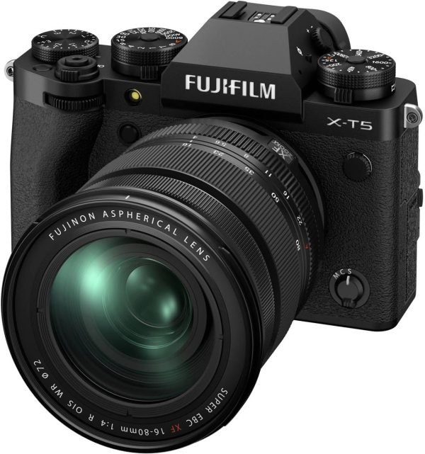 Fujifilm X-T5 Mirrorless Digital Camera XF16-80mm Lens Kit - Black - Image 7